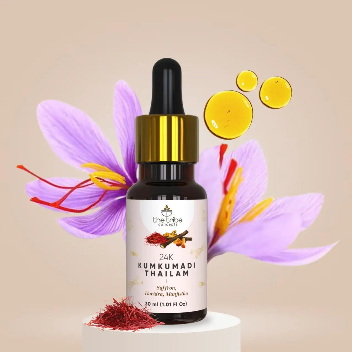 Best 24K Kumkumandi Thailam Face Serum Online in USA - The Tribe
